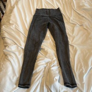 Blackish Gray weathered leggings chill play move aerie